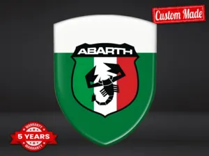 Fiat Abarth Logo Vehículos Todos Diseño Máximo Estilo Pro Duradero